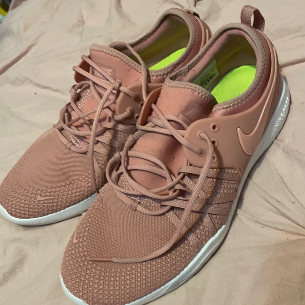 Pink Nike runners